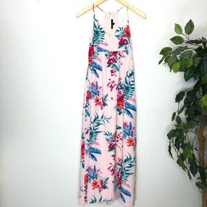 Gibson Pink Floral Maxi Dress